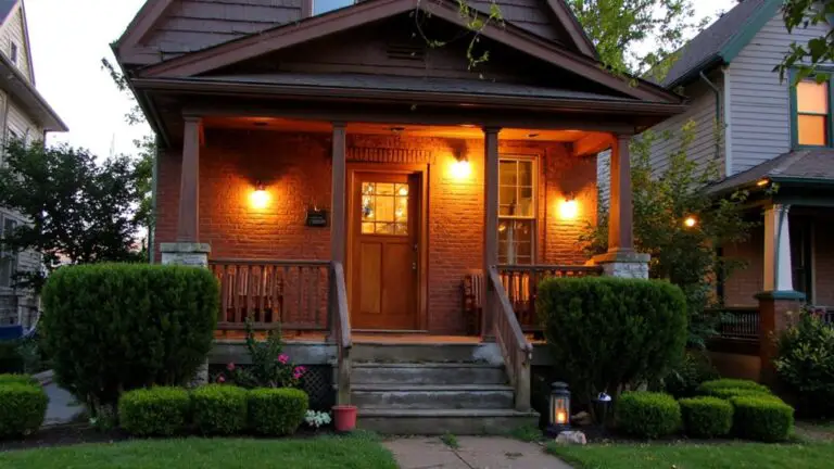 illuminating brown house exteriors