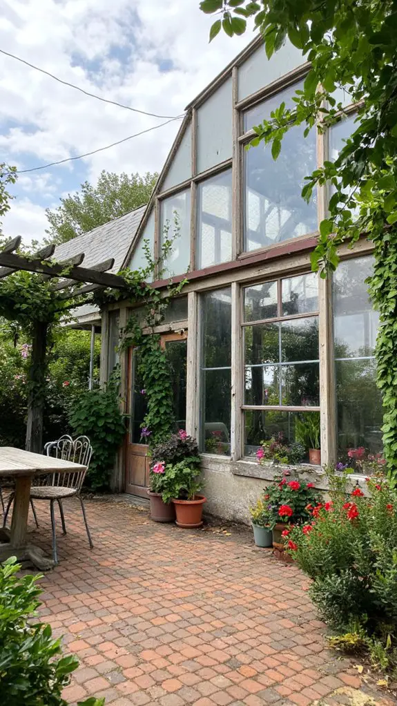 immersive greenhouse and patio