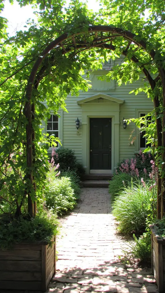 incorporate greenery for aesthetics