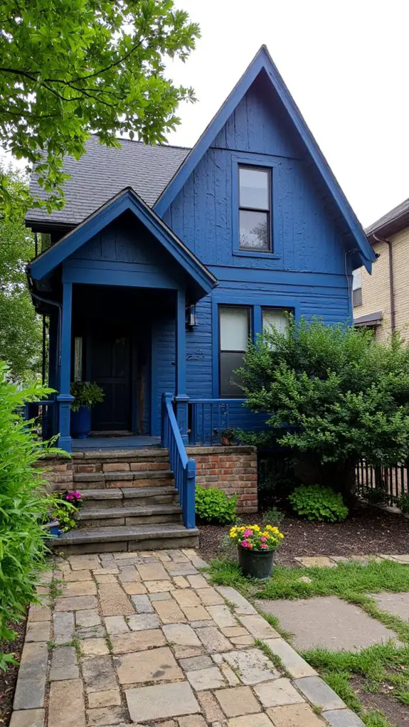 indigo cozy sophisticated charm