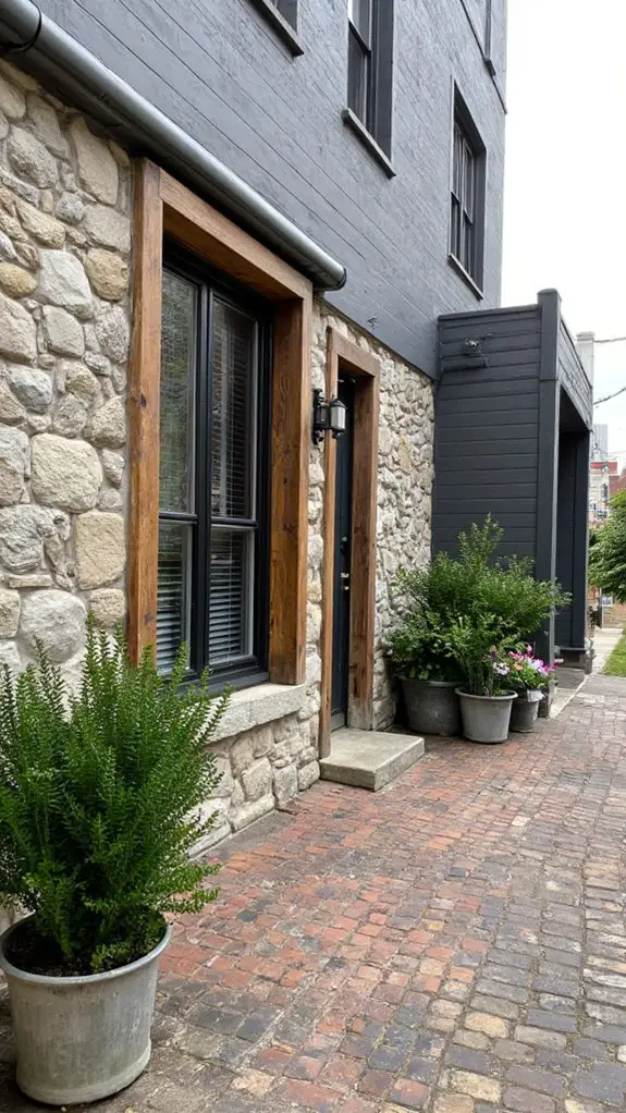 industrial gray urban loft