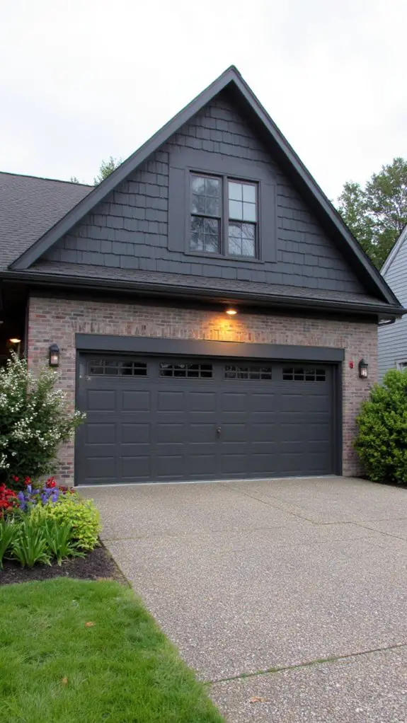 integrated lighting garage door