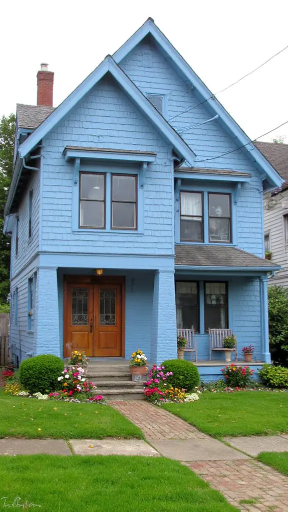 invigorating ice blue exterior