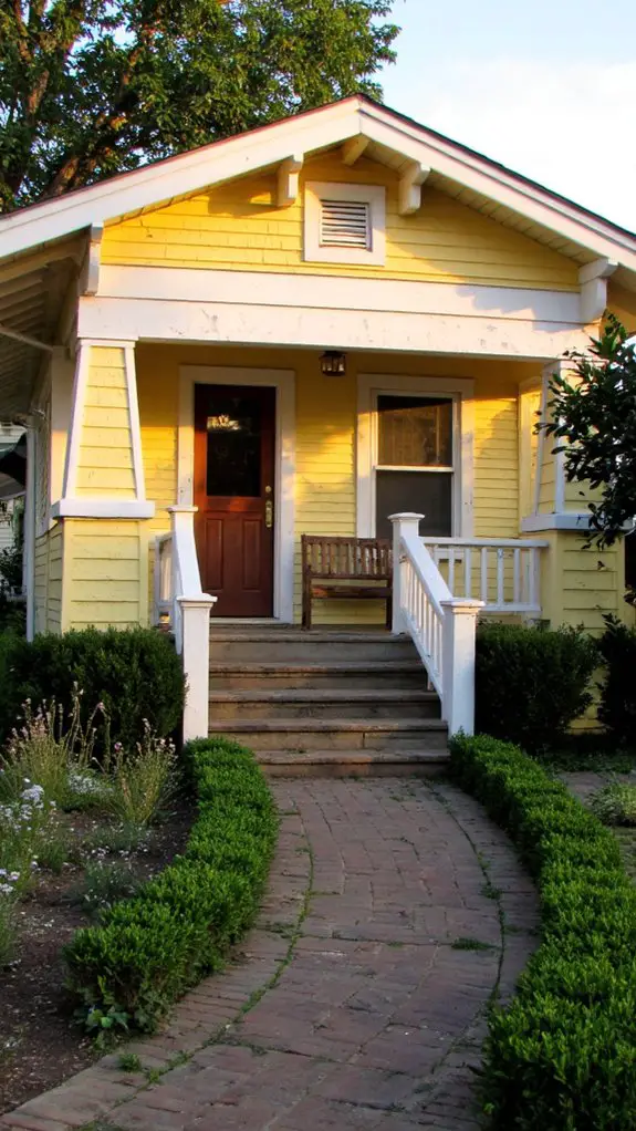 inviting cozy craftsman aesthetic