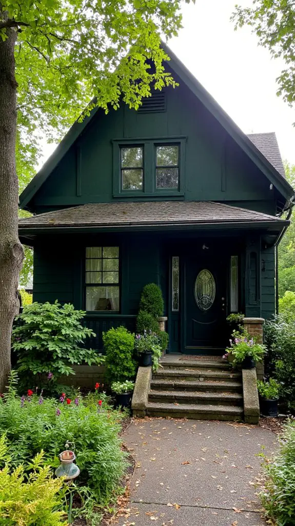 inviting dark pine warmth