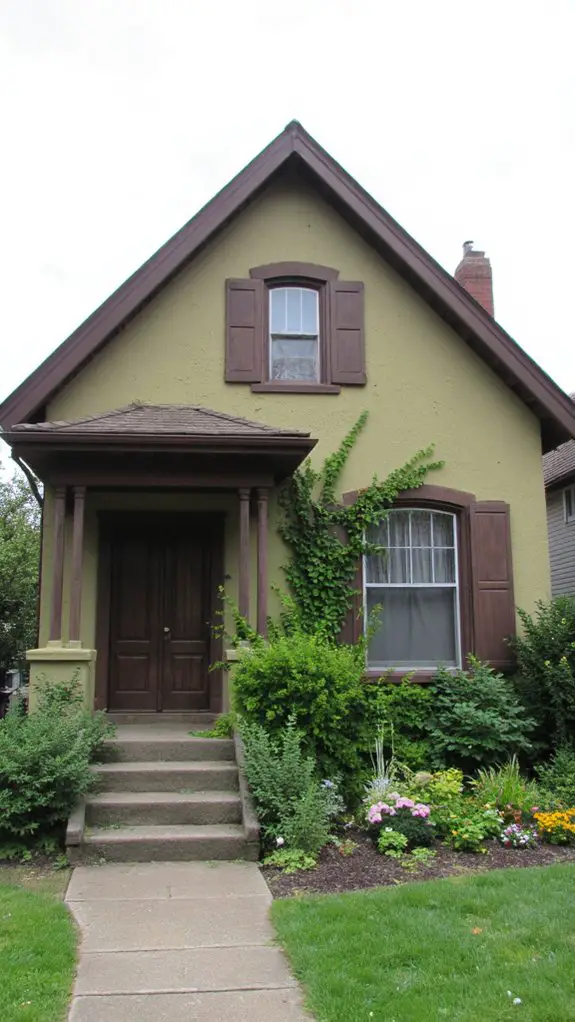 inviting earthy color palette