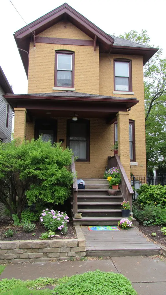 inviting exterior color combination