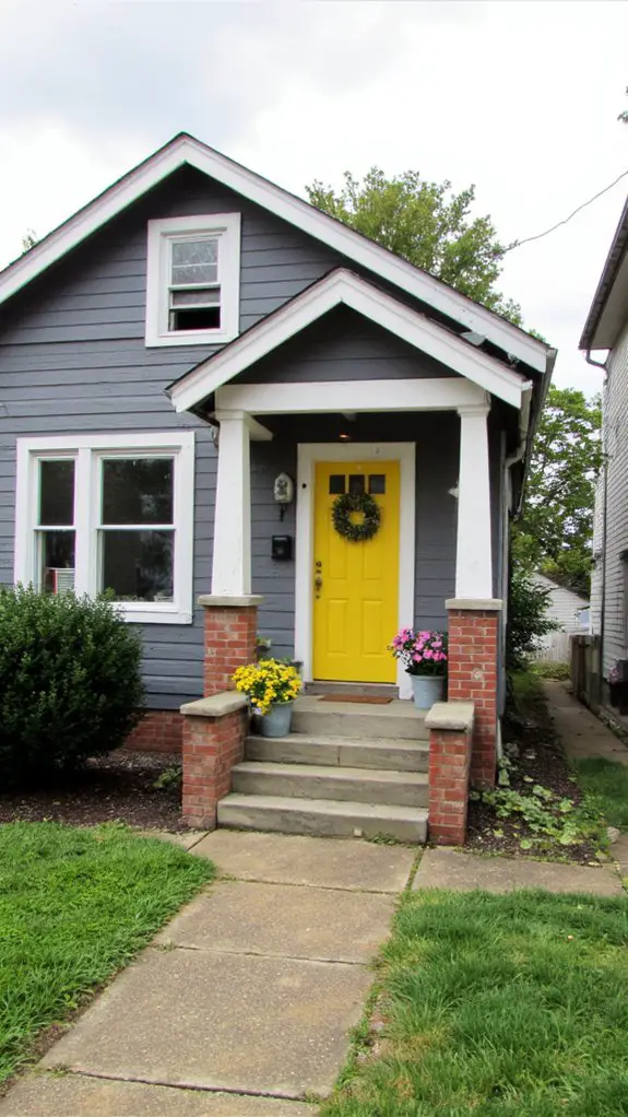 inviting gray house charm