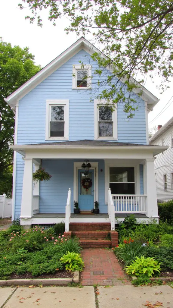 inviting light blue elegance