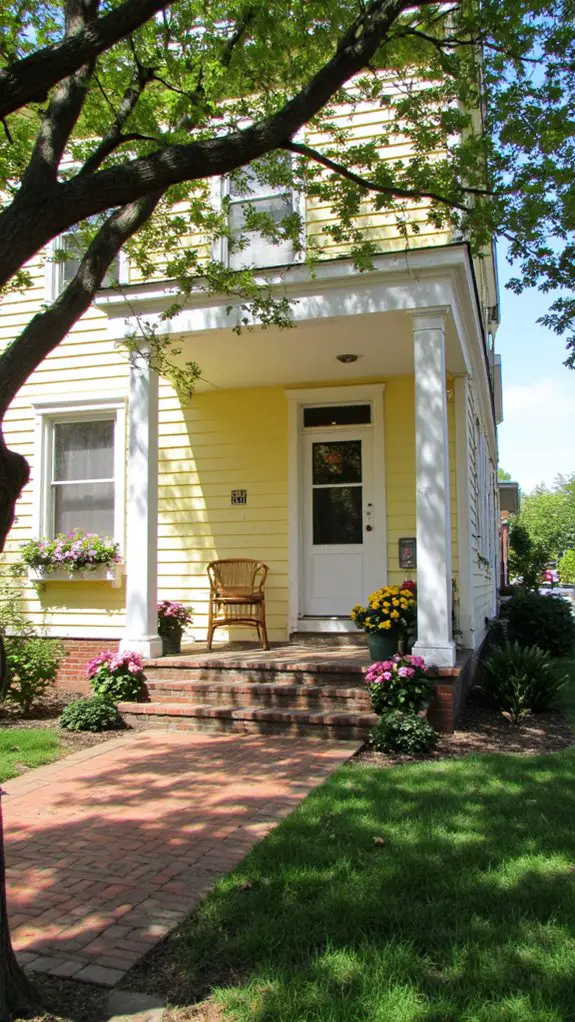 inviting light yellow elegance