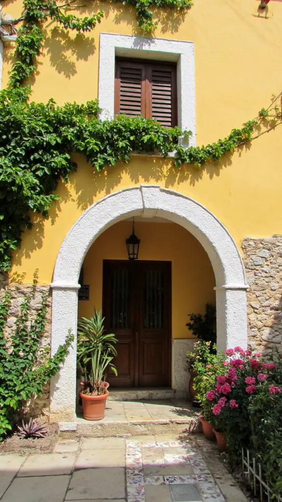 inviting mediterranean villa charm