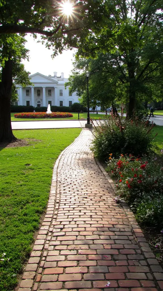 inviting natural stone pathways