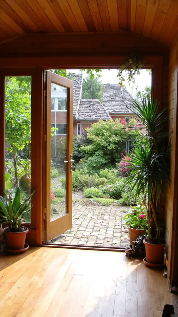 inviting open concept retreat