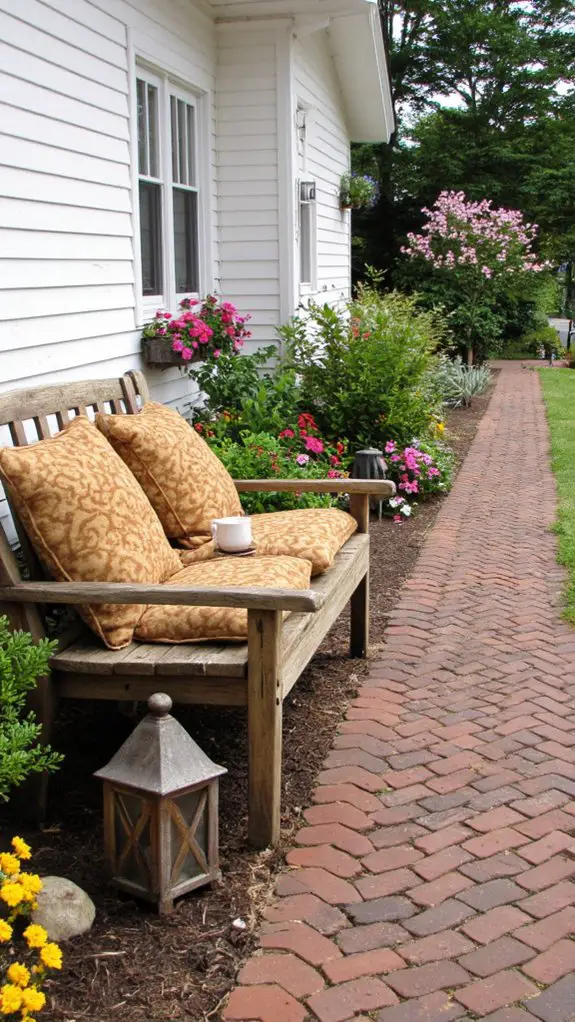 inviting outdoor seating area