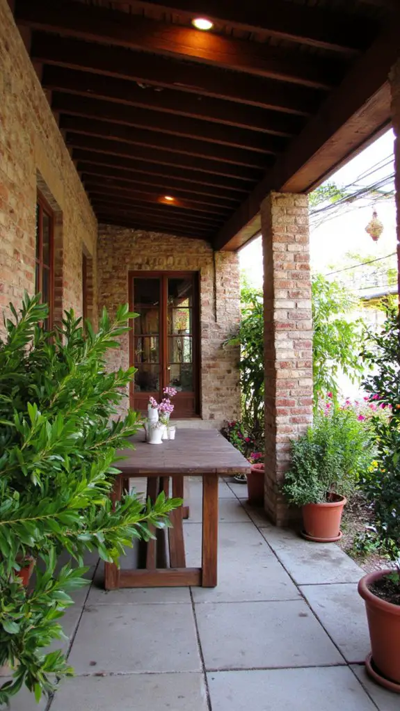 inviting patio recessed lighting