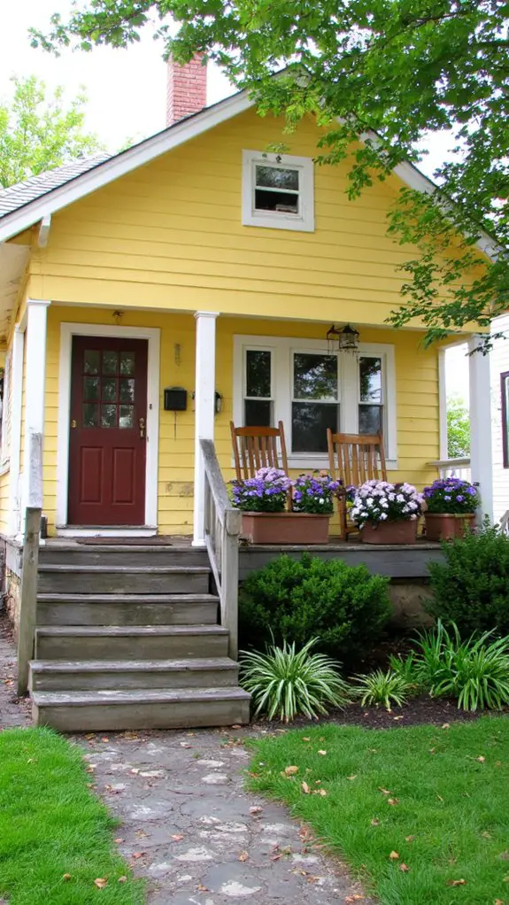 inviting serene yellow retreat