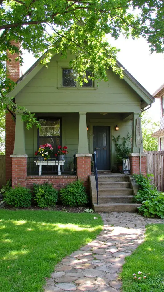 inviting soothing harmonious exterior