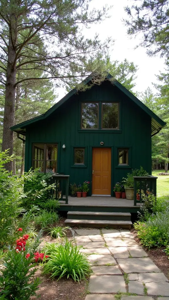 inviting tranquil cabin retreat