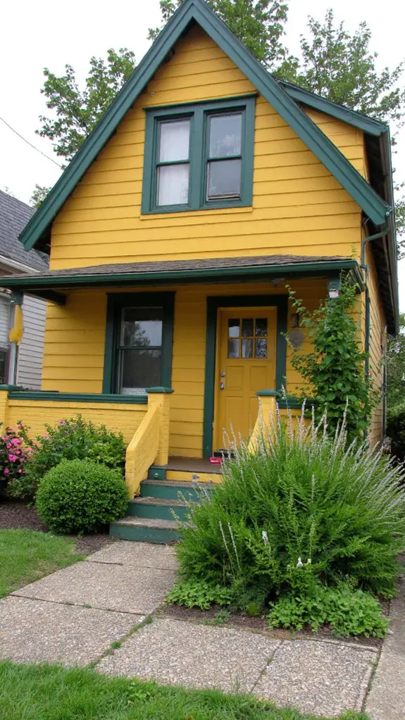 inviting vibrant color combination