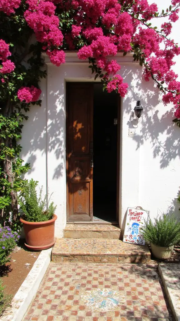 inviting warm entryway decor