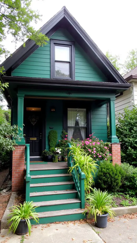 jade green architectural elegance