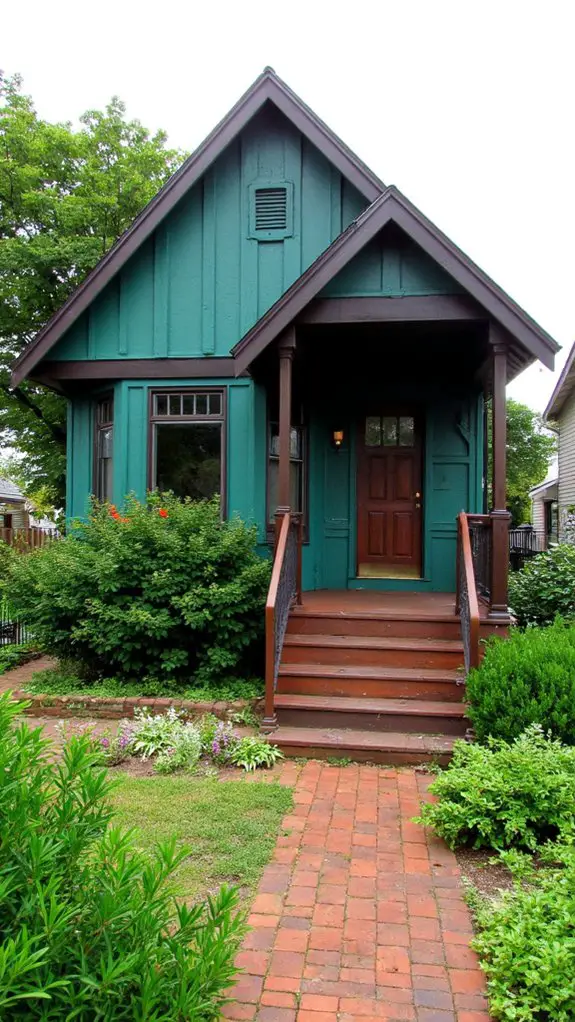 jade green industrial elegance