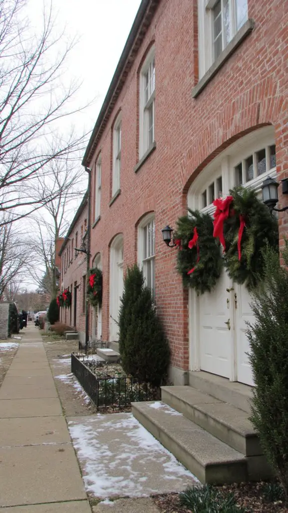 joyous holiday door decorations