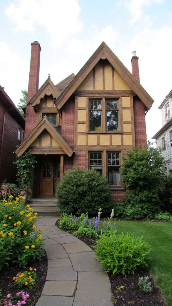 khaki tudor style transformation