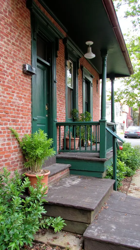 lichen green architectural elegance