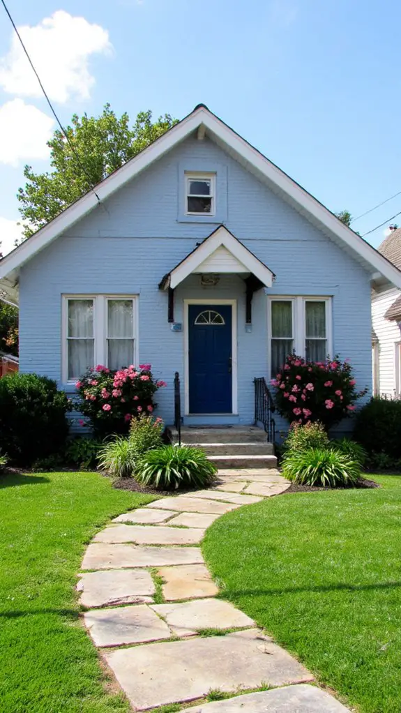 light blue and dark blue