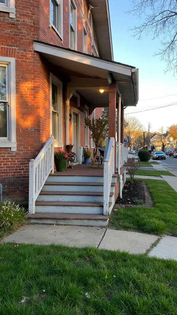 light gray trim contrast