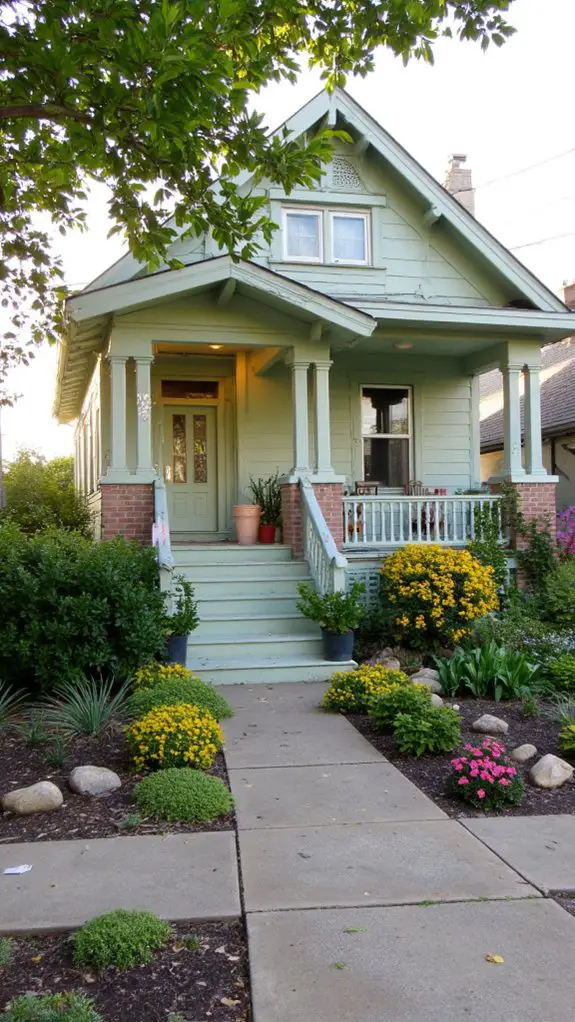 light green contemporary charm