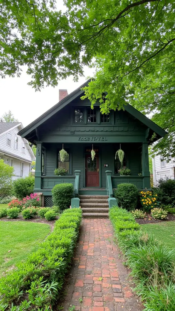 lush landscaping enhances appeal