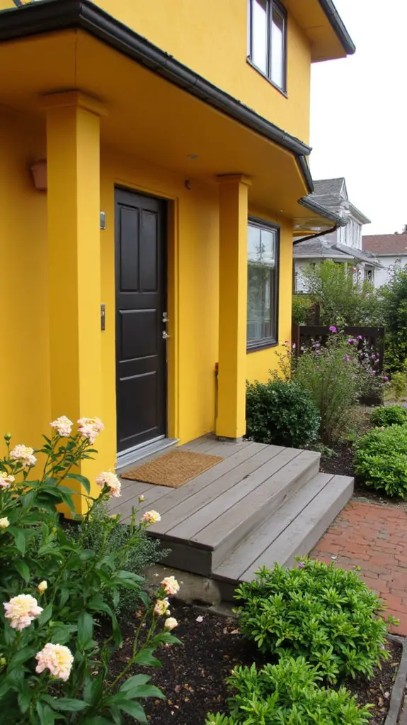 luxe yellow with metallics