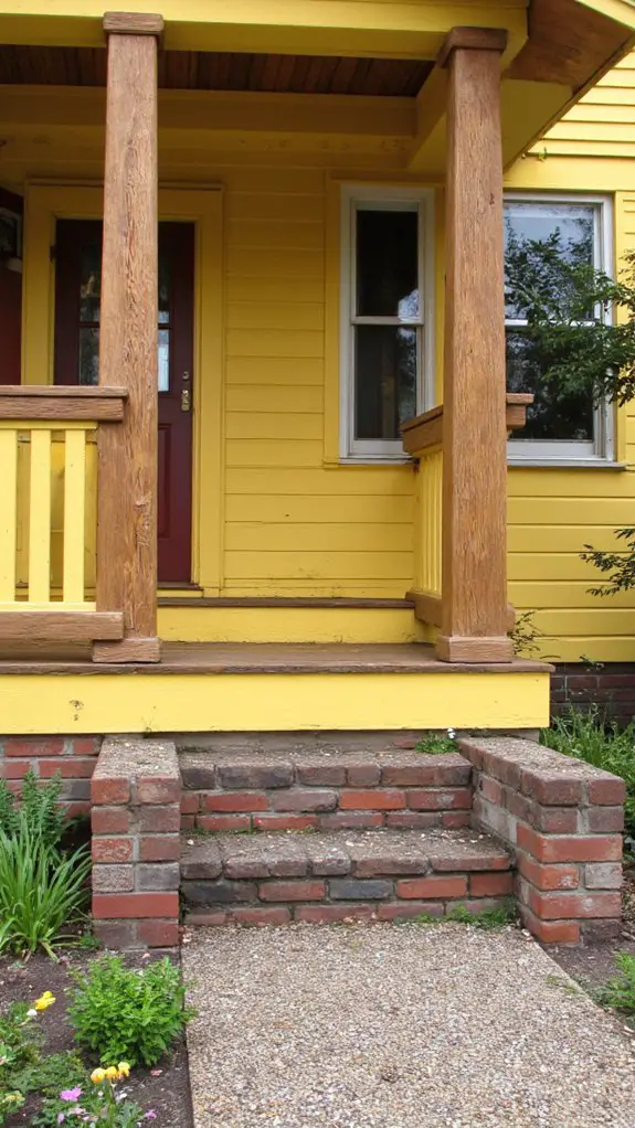 luxurious yellow oak combination