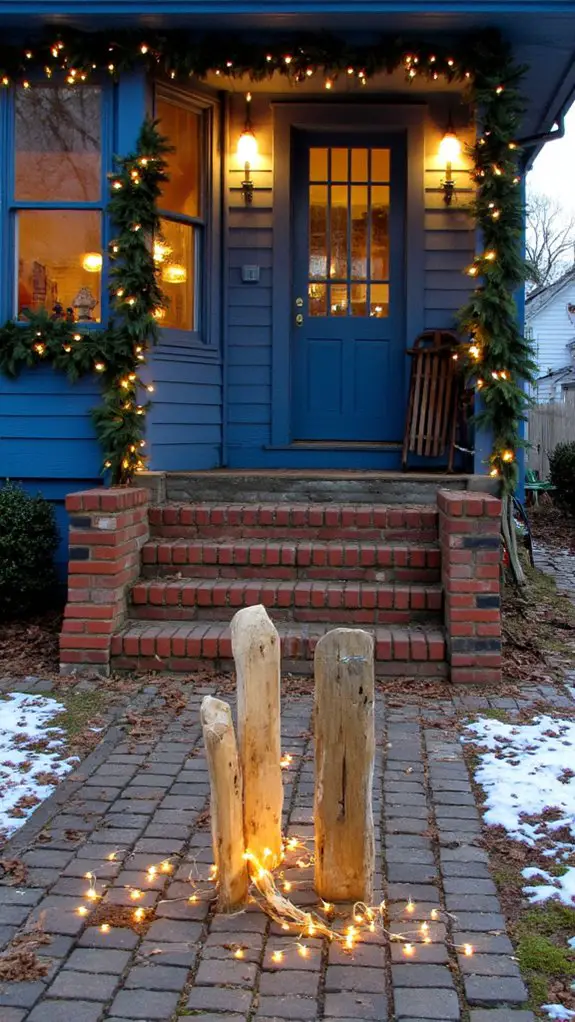 magical illuminated pathway markers