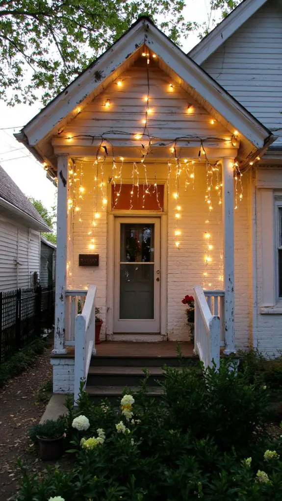 magical outdoor lighting ambiance