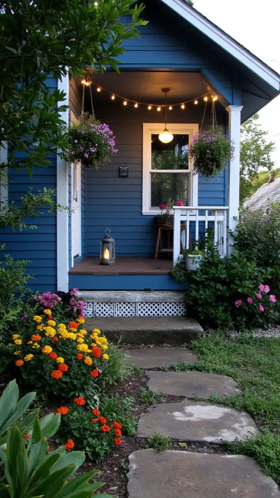 magical outdoor lighting ambiance