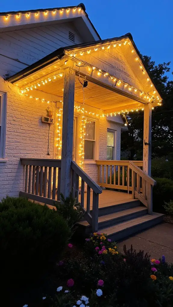 magical outdoor string lights