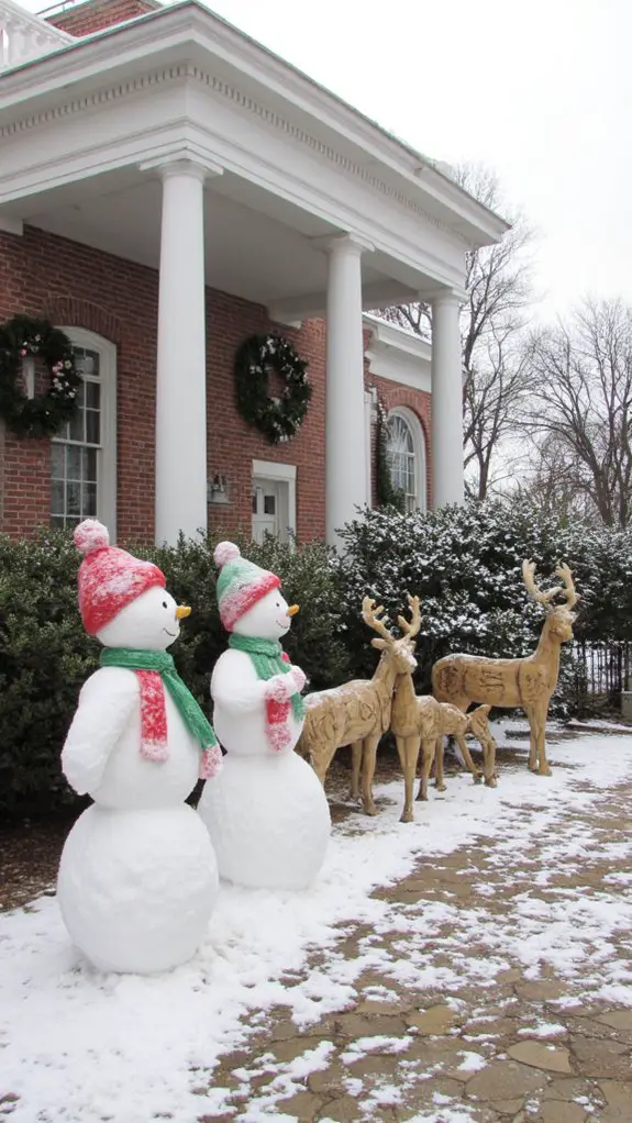 magical winter themed decor