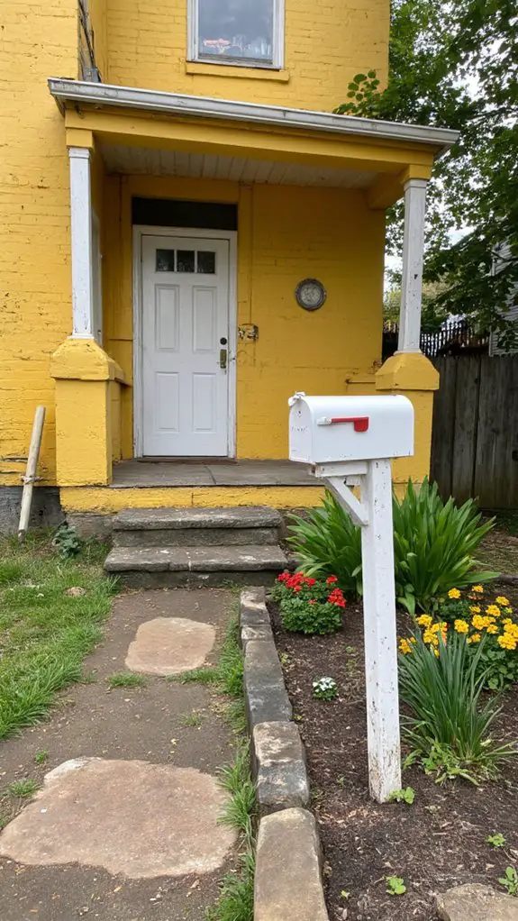 mailbox makeover enhances curb appeal