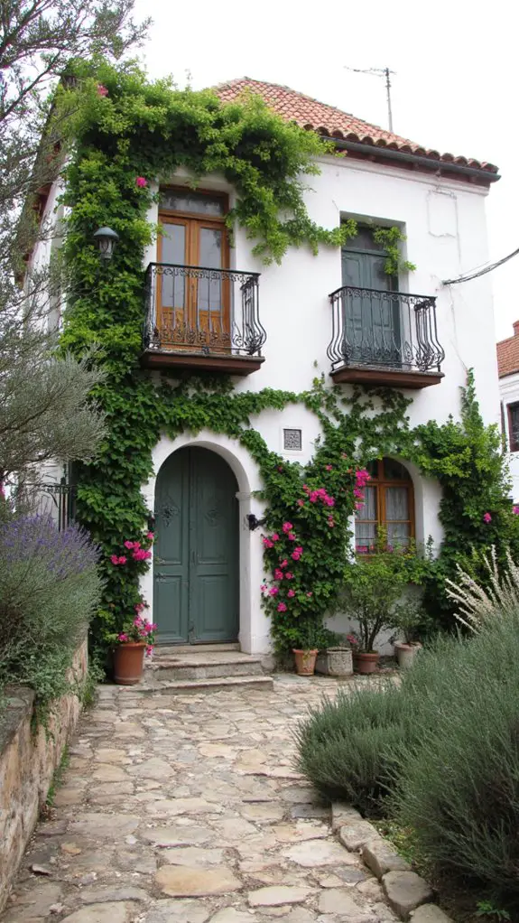 mediterranean charm in green