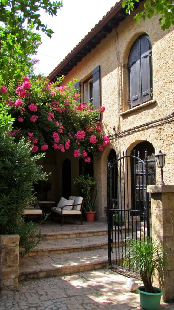 mediterranean elegance in contrast