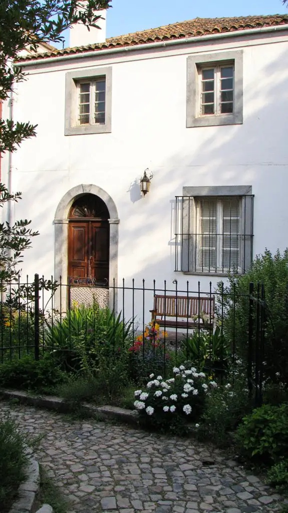 mediterranean white gray elegance