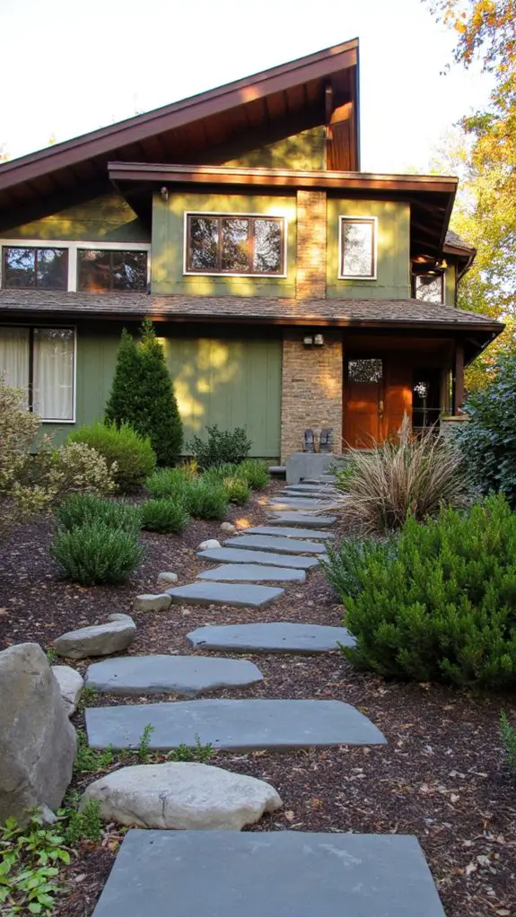 mid century architectural harmony