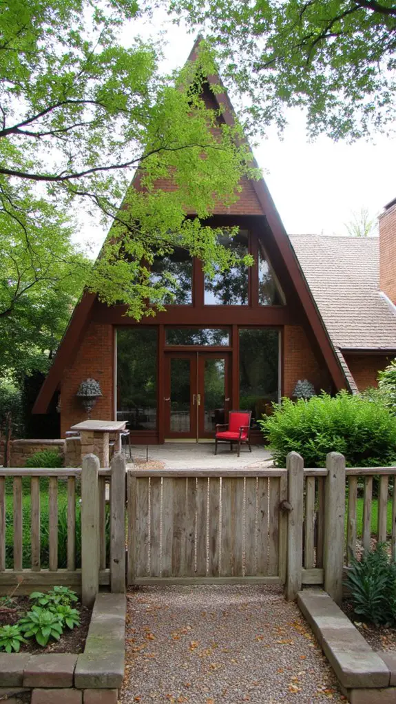 mid century modern design features