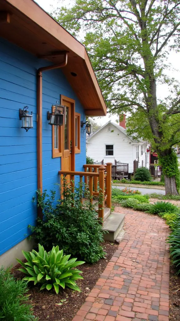 mid century modern outdoor elegance