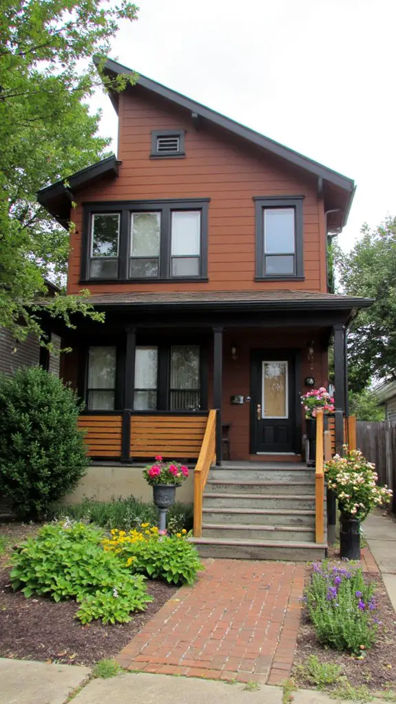 mid century stylish cozy retreat