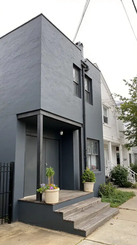 minimalist gray home design