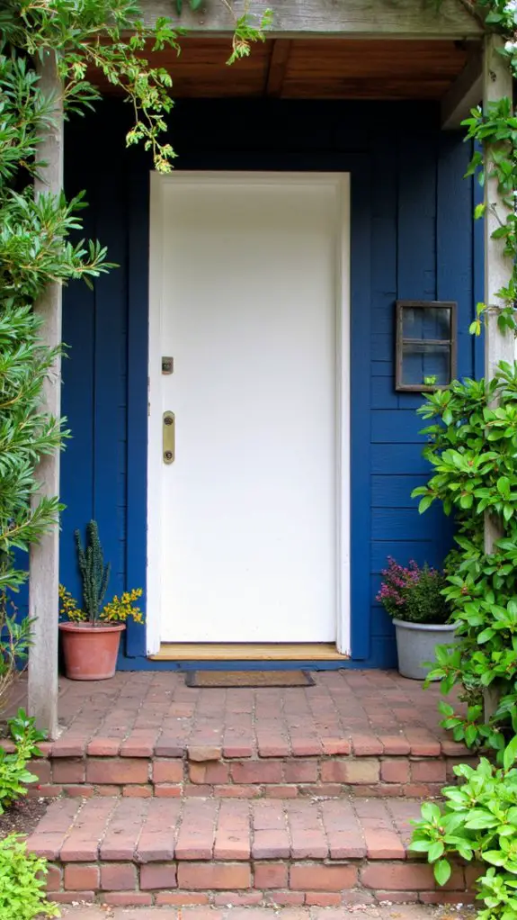minimalist scandinavian door design